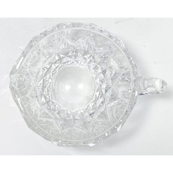 Val St Lambert NICOLE, Small Handled Crystal Cramer, 2.5” Signed - Picture 3 of 5